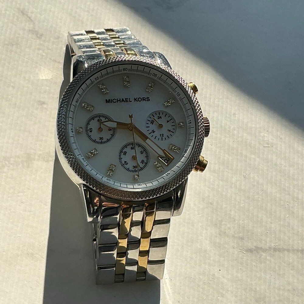 Michael Kors Silver and Gold Accessories